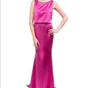 Zac Posen Pink Morgan Gown 4